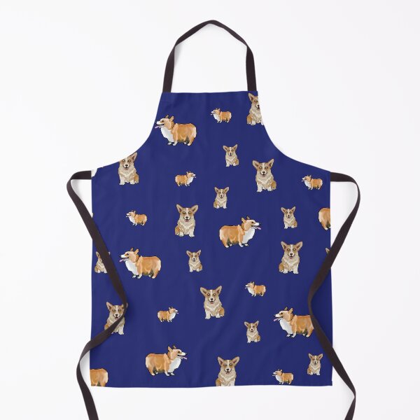 Item preview, Corgi Dog Pattern Blue Background designed and sold by jaggerstudios.