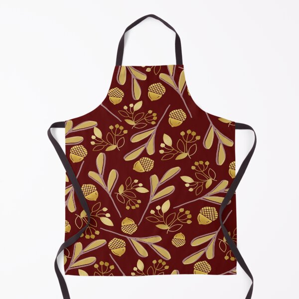 Item preview, Gold Foliage Christmas Theme designed and sold by Branka.