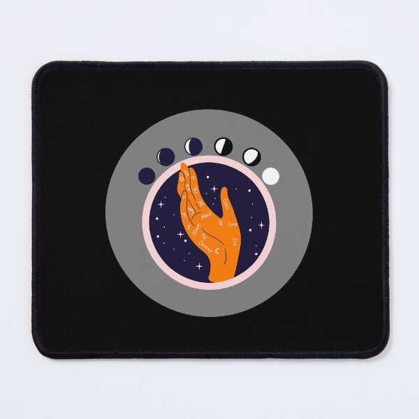 Item preview, Palm Reading Zodiac grey Horoscope Star Sign Gift designed and sold by Hyper-Field.