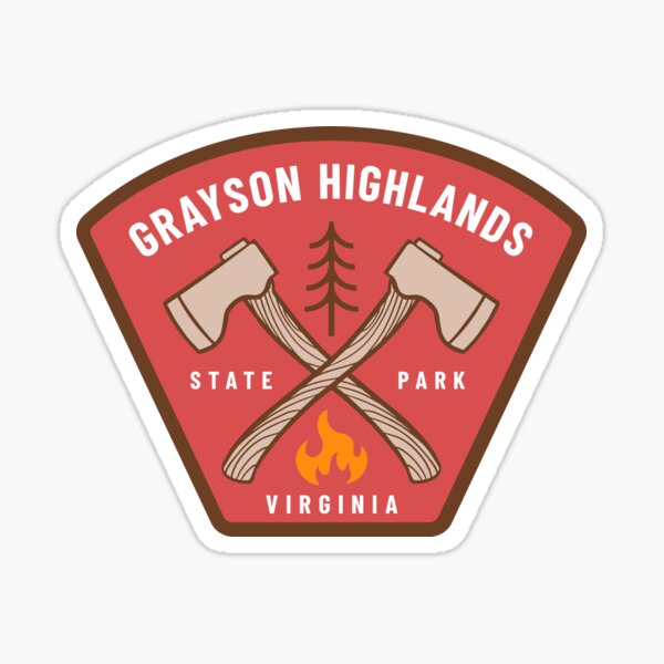 Item preview, Grayson Highlands State Park Virginia VA Wilderness Lumberjack Camping Camp Fire designed and sold by palmettodigital.