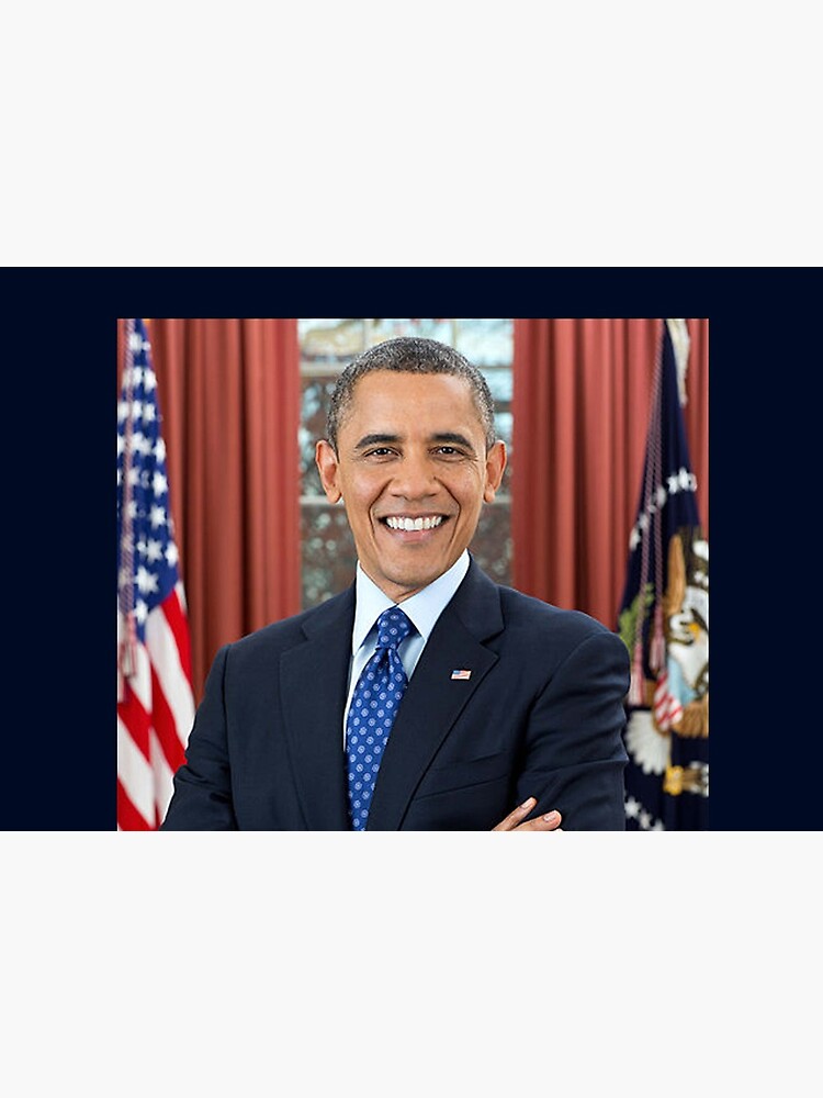 OBAMA. Barack Obama, 44th, President of the United States. by TOMSREDBUBBLE
