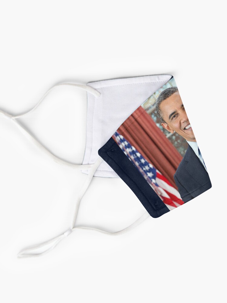 Alternate view of OBAMA. Barack Obama, 44th, President of the United States. Mask