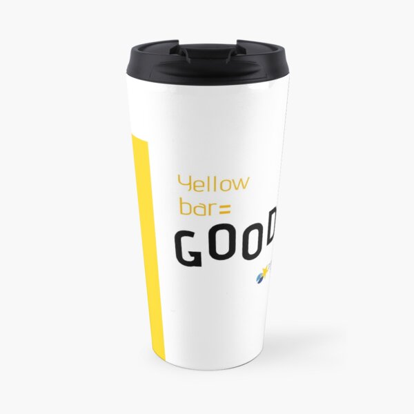 Yellow bar GOOD! Travel Mug