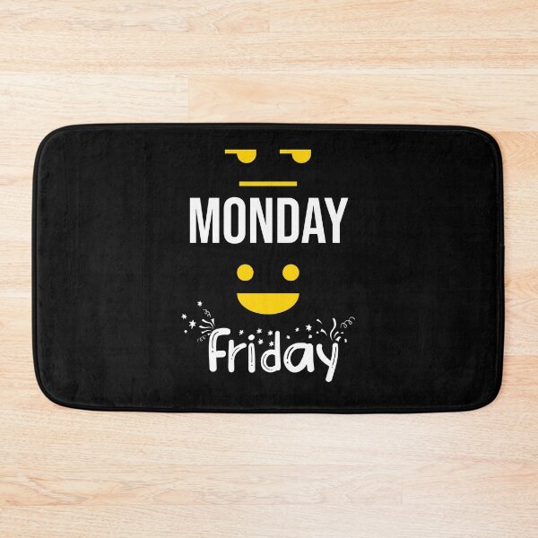 Item preview, Monday and Friday Expressions funny monday haters  designed and sold by joy4shirt.