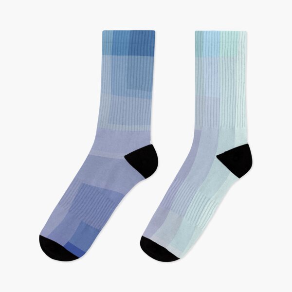 Item preview, Blue Rectangle Abstract Pattern  designed and sold by M-Infinite.