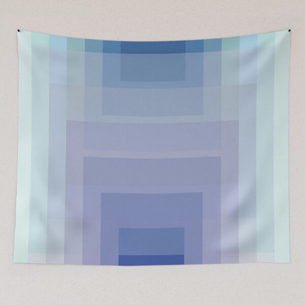 Item preview, Blue Rectangle Abstract Pattern  designed and sold by M-Infinite.