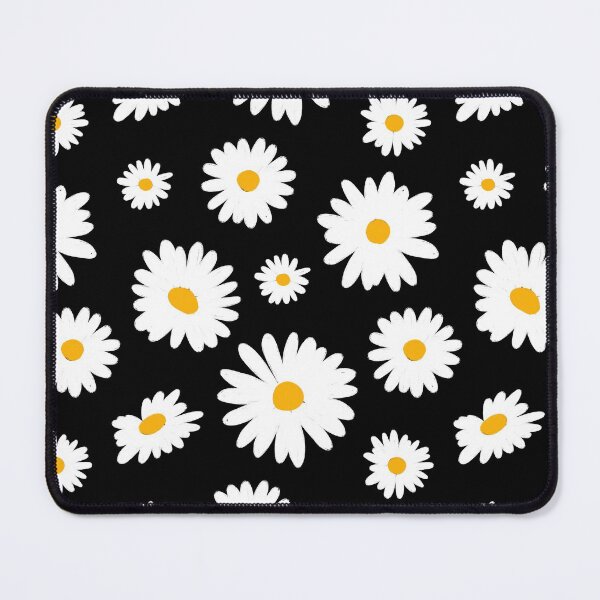 Item preview, Classic Daisies on Black designed and sold by latheandquill.
