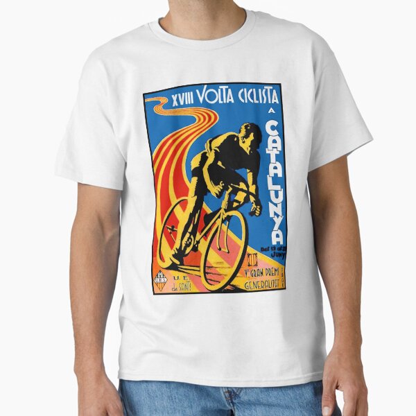 Item preview, VOLTA CICLISTA a CATALUNA : Vintage 1936 Bicycle Racing Advertising Print designed and sold by posterbobs.
