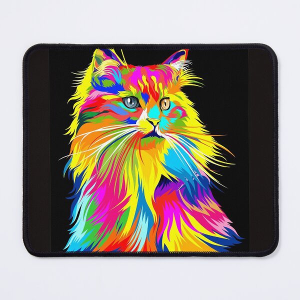 Item preview, Pop Art Cat Rainbow Couleur Poster designed and sold by BentleyGordon4.