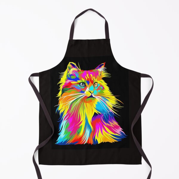 Item preview, Pop Art Cat Rainbow Couleur Poster designed and sold by BentleyGordon4.