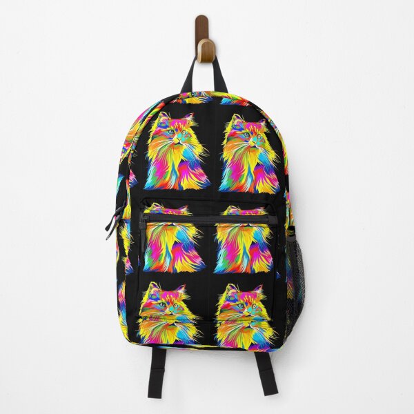 Item preview, Pop Art Cat Rainbow Couleur Poster designed and sold by BentleyGordon4.