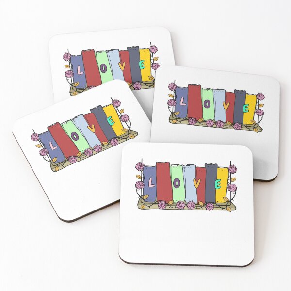 Item preview, floral book shelf,teacher books quotes designed and sold by TrinityGIRL.