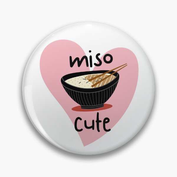 Item preview, Miso cute - Food pun designed and sold by The Agreeable Raven.