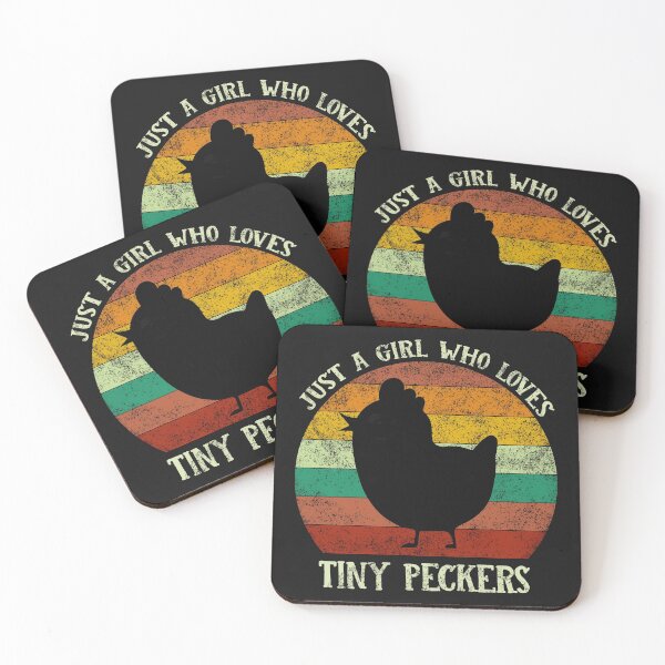 Item preview, Just A Girl Who Loves Tiny Peckers Chicken Mom designed and sold by ShopAlso.