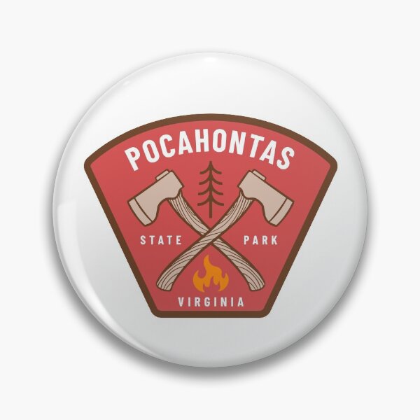 Item preview, Pocahontas State Park Virginia VA Wilderness Lumberjack Camping Camp Fire designed and sold by palmettodigital.
