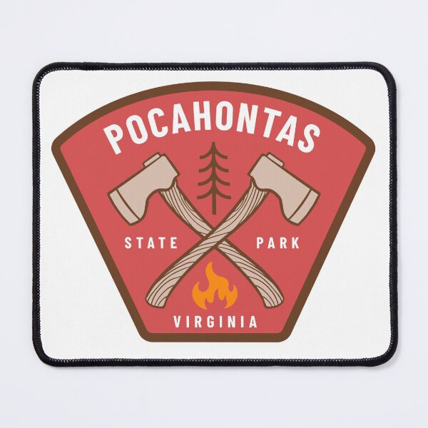 Item preview, Pocahontas State Park Virginia VA Wilderness Lumberjack Camping Camp Fire designed and sold by palmettodigital.