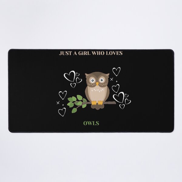 Item preview, A Girl Who Loves Owls designed and sold by 8eART.