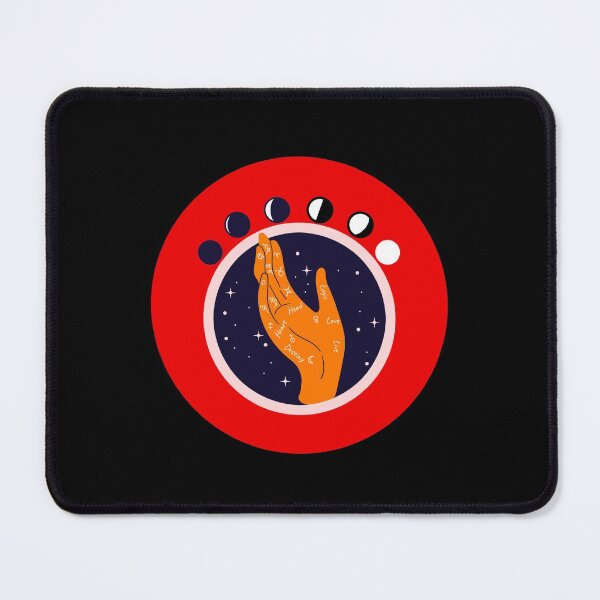 Item preview, Palm Reading Zodiac red Horoscope Star Sign Gift designed and sold by Hyper-Field.