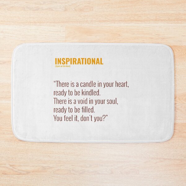 Item preview, Djalâl ad Dîn Rûmî Insprational Quotes designed and sold by Studio TANFF.