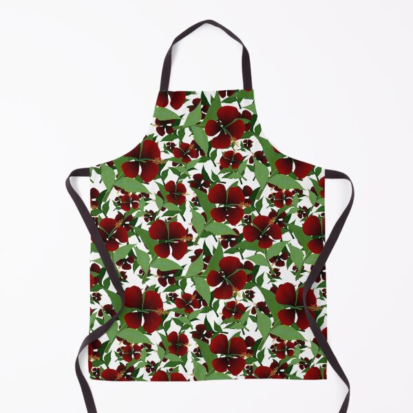 Item preview, Bright Red Hibiscus Pattern. designed and sold by TeeRayBee.