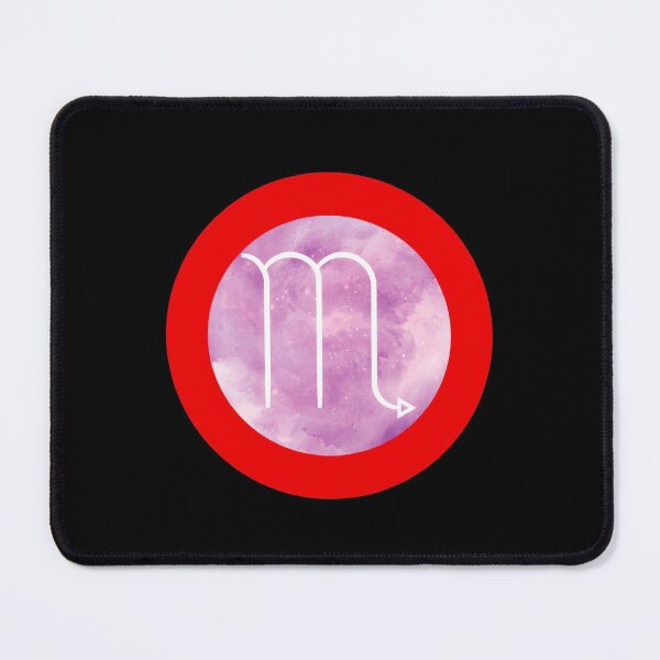 Item preview, Scorpio Watercolor Zodiac red Horoscope Star Sign Gift designed and sold by Hyper-Field.