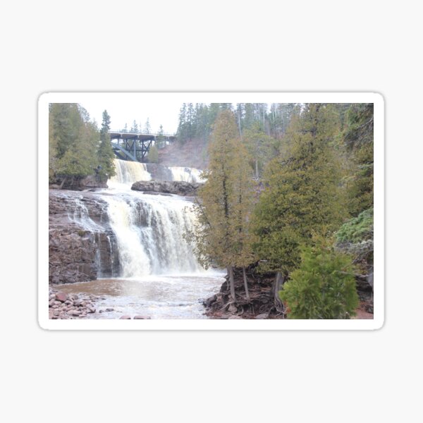 Middle & Lower Gooseberry Falls Sticker