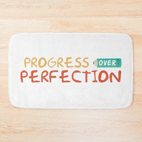 Item preview, Motivational Progress Over perfection back to school teacher designed and sold by freeman1314.