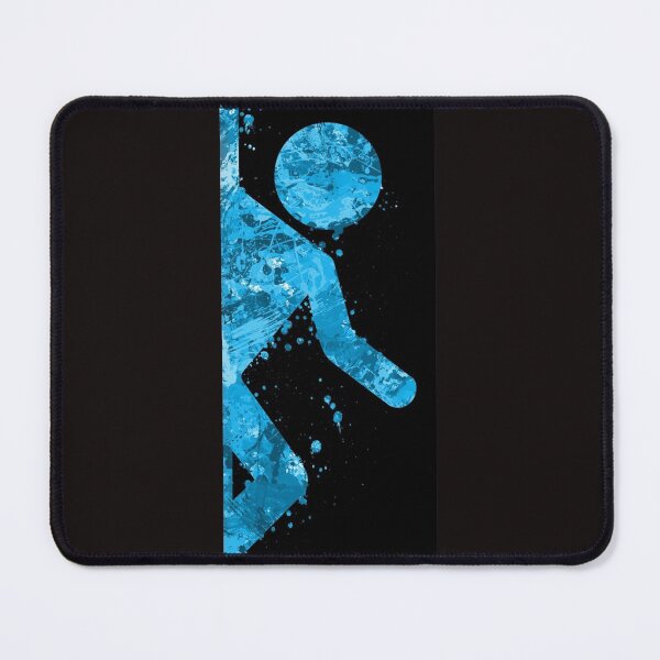 Item preview, Portail - Moitié bleue Poster designed and sold by BentleyGordon4.