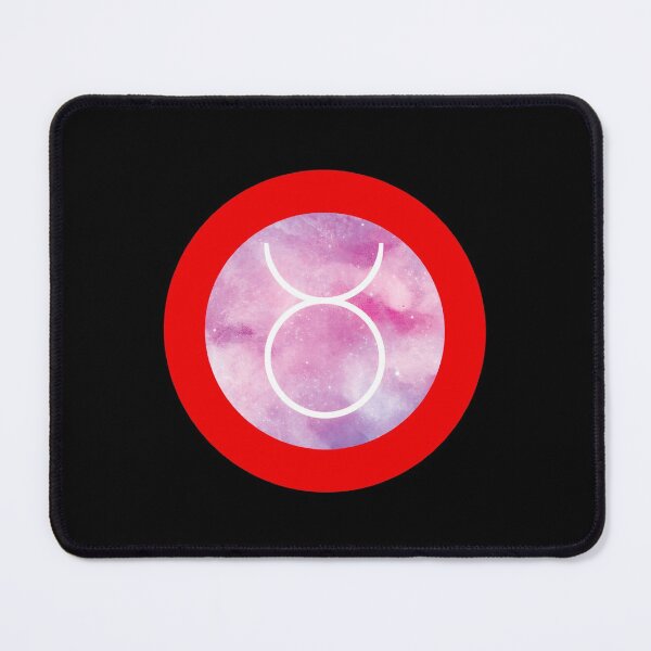 Item preview, Taurus Watercolor Zodiac red Horoscope Star Sign Gift designed and sold by Hyper-Field.