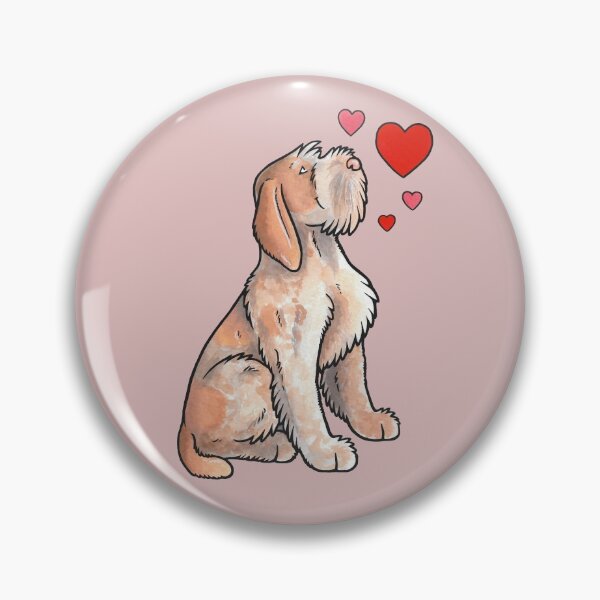 Item preview, Italian Spinone love designed and sold by animalartbyjess.