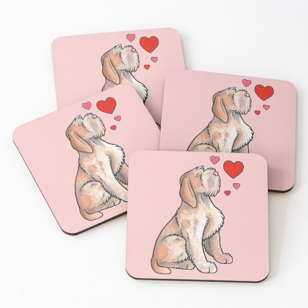 Item preview, Italian Spinone love designed and sold by animalartbyjess.