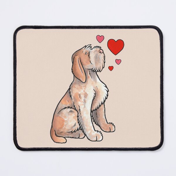 Item preview, Italian Spinone love designed and sold by animalartbyjess.