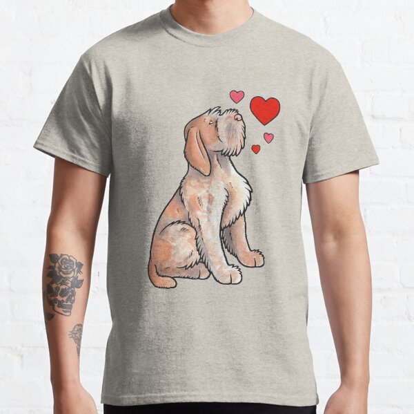 Item preview, Italian Spinone love designed and sold by animalartbyjess.