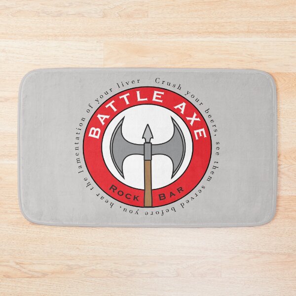 Item preview, Battle Axe Rock Bar designed and sold by skocartwork.