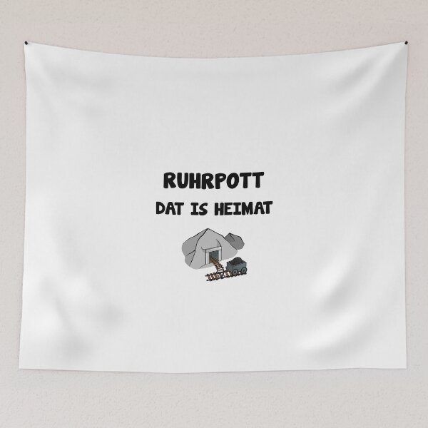 Item preview, Ruhrpott Heimat dialect saying designed and sold by Onorato Bellgardt.