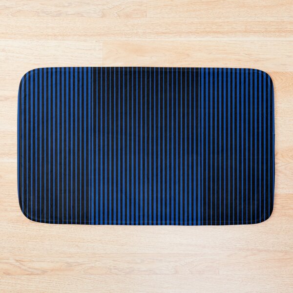 Item preview, Manhattan Blue Black Lines Abstract Pattern designed and sold by M-Infinite.