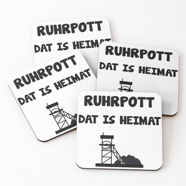 Artikelvorschau, Ruhrpott Ruhrgebiet Heimat Spruch entworfen und verkauft von Onorato Bellgardt.