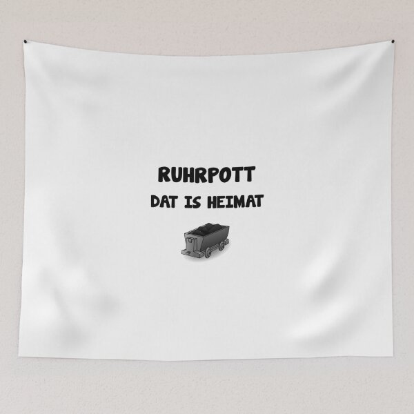 Item preview, Ruhrpott Ruhrgebiet home coal saying designed and sold by Onorato Bellgardt.