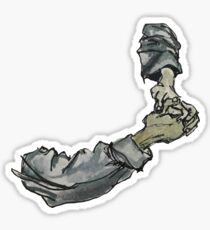 Clasped Hands Sticker