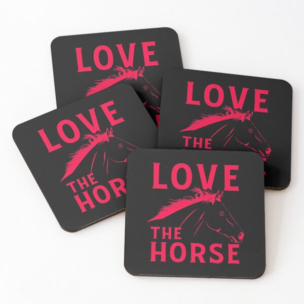 Item preview, Love The Horse - Red - Flying Artie designed and sold by FastTrackPhotog.