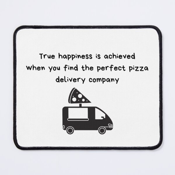 Item preview, The Perfect Pizza Delivery Company - Pizza Lover design designed and sold by Witfulwisdom.