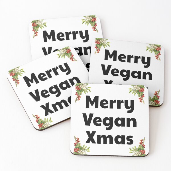 Item preview, Vegan Merry Xmas | Vegan Christmas | Vegetarianism designed and sold by happinestSHOP.