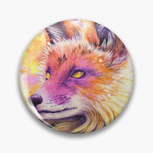 Item preview, Foxsia - The Magic Fucsia Fox Kitsune designed and sold by MandalaSoul.