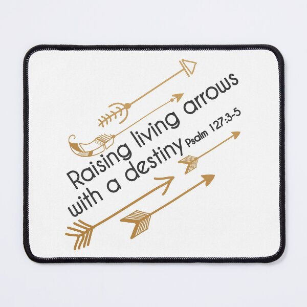 Item preview, Christian Design - Raising Arrows with Destiny - Psalm 127 designed and sold by simplydesignart.
