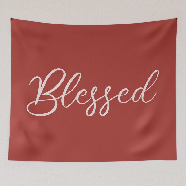 Item preview, Blessed - Fire Whirl Color Thanksgiving Home Decor  designed and sold by thelustrous.