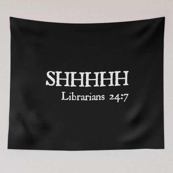 Item preview, Funny Librarian Appreciation Gift for Librarians 24 7  designed and sold by The Junto Shop.