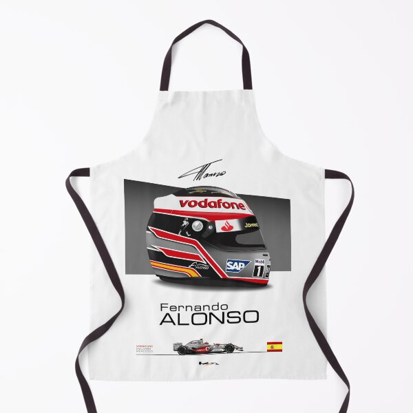 Item preview, Fernando Alonso 2007 Helmet and car Print designed and sold by JageOwen.