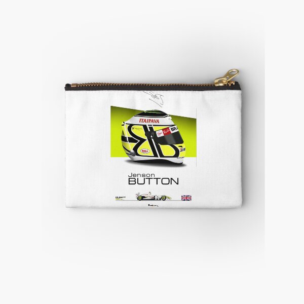 Item preview, Jenson Button 2009 Helmet and car Print designed and sold by JageOwen.