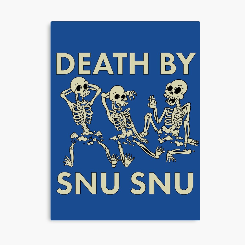 Lámina fotográfica for Sale con la obra «Muerte por Snu Snu» de McPod |  Redbubble