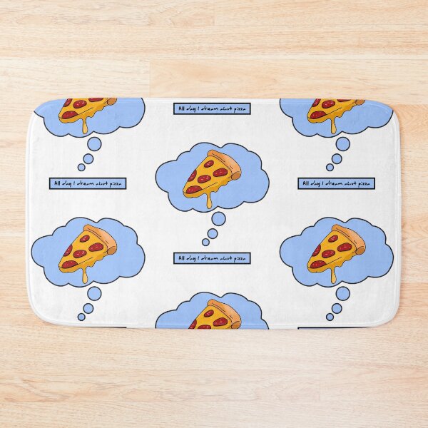 Item preview, All day I dream about Pizza - Pizza Lovers Sarcastic design designed and sold by Witfulwisdom.